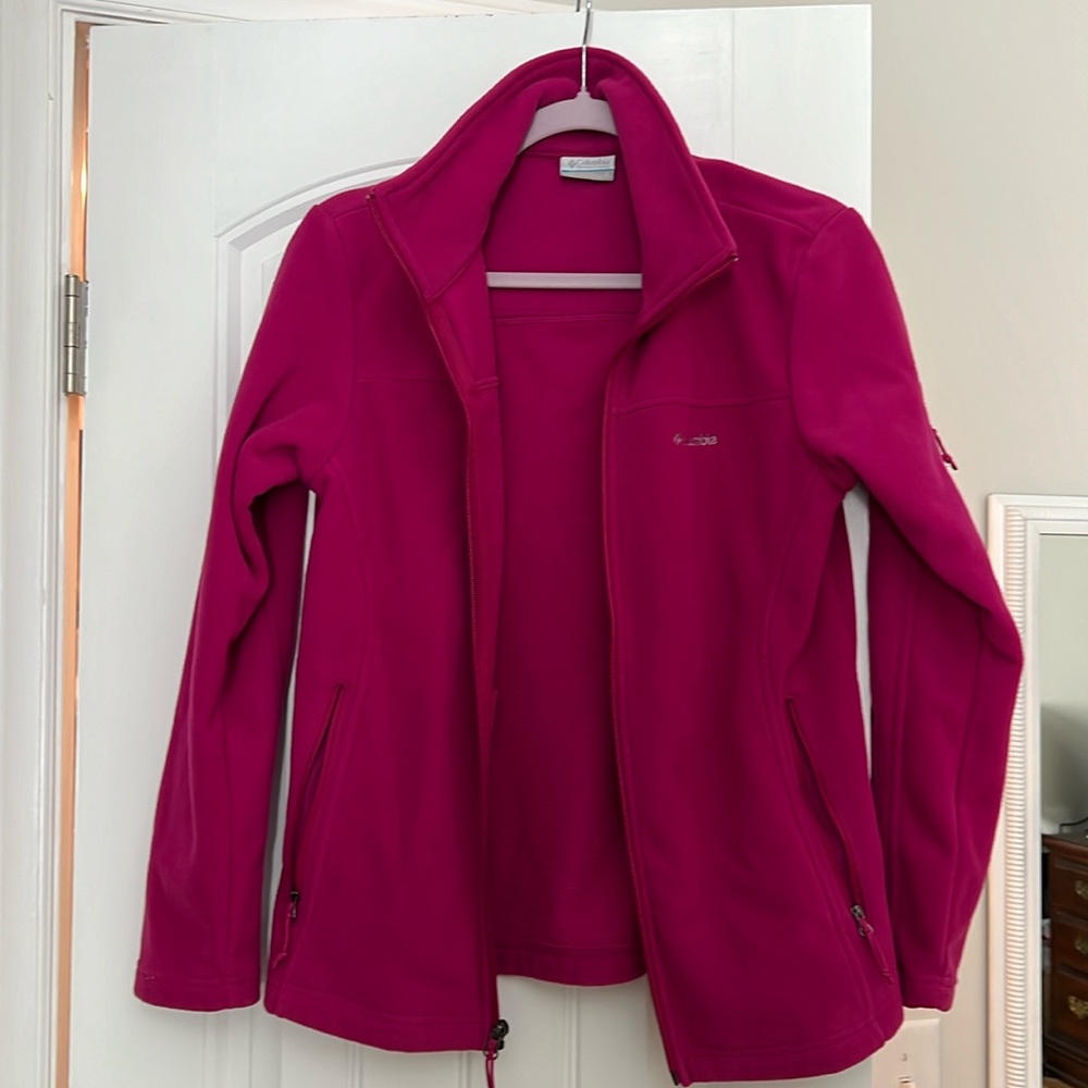 Columbia zip up sweater.